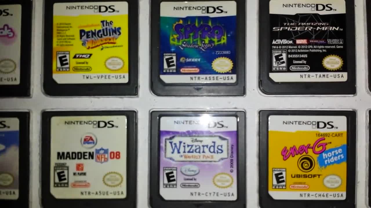 Authentic Nintendo DS Games for DS / Dslite / Dsi / 3DS XL and 2DS
